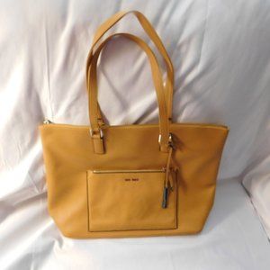 Nine West Mustard Tote Purse